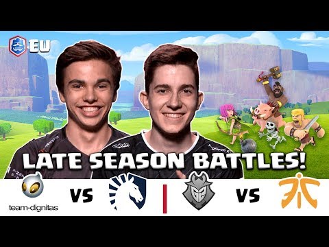 CRL Europe: Team Dignitas v. Team Liquid | G2 Esports v. Fnatic