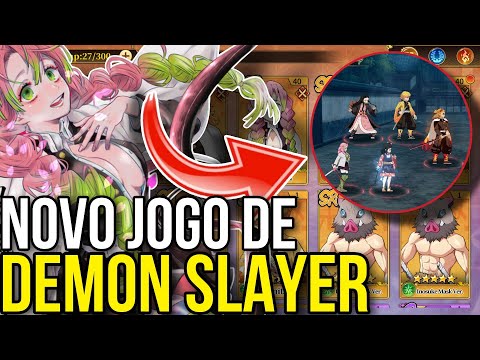 💎 FINALMENTE LANÇOU!! NOVO JOGO DE DEMON SLAYER/KIMETSU NO YAIBA - DS BLADE OF HASHIRA