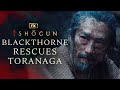 Blackthorne Rescues Toranaga from a Landslide - Scene | Shōgun | FX