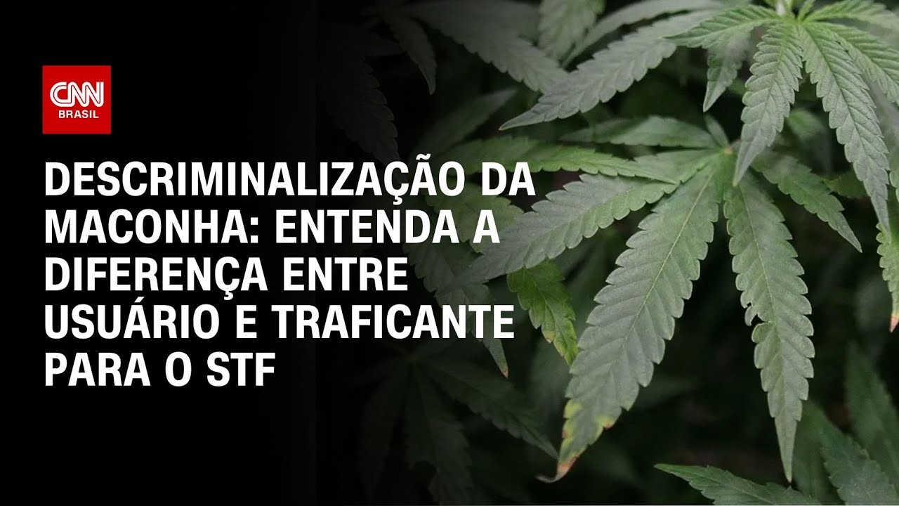 Descriminalização da maconha: entenda a diferença entre usuário e traficante para o STF | LIVE CNN