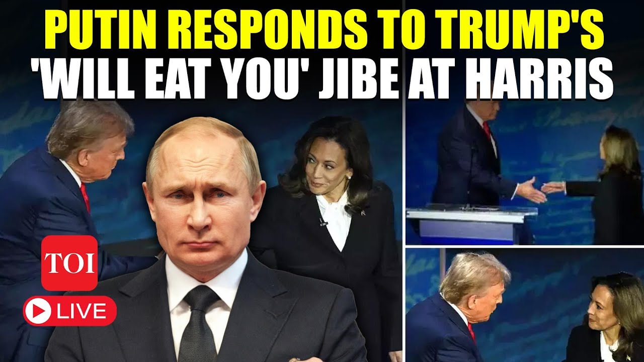 LIVE | Putin's First Response To Trump Attack During ABC Harris Debate | 'An Eye...' | Watch