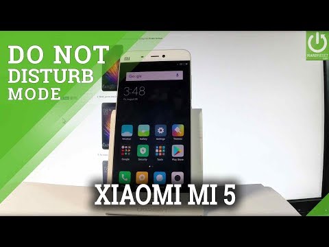 Do Not Disturb Mode in XIAOMI Mi 5 - Set Up DND