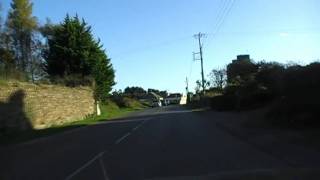 preview picture of video 'Driving Along Rue Ar Guer Vian D789, Ploubazlanec, Brittany, France 12th October 2009'