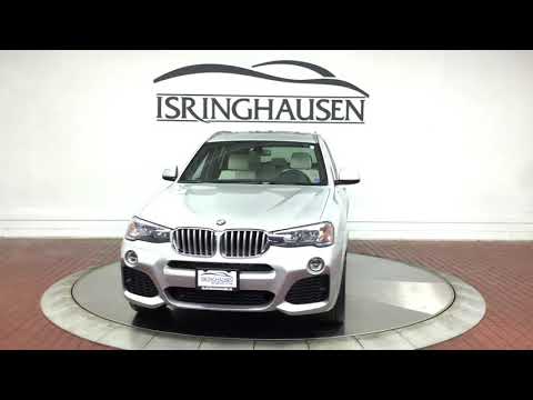 2016 BMW X3 xDrive28i in Glacier Silver Metallic - 75347A