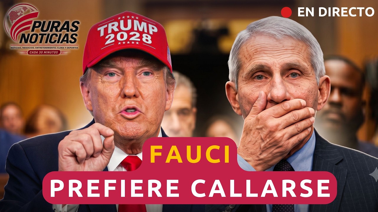 EN VIVO: ¿Por qué FAUCI prefiere CALLARSE? Trump apunta al 2028 | Claro y Directo América