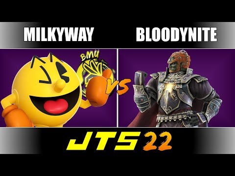 JTS 22 BMU|MilkyWay (Pac-Man) vs Bloodynite (Ganondorf) Winners Round 2