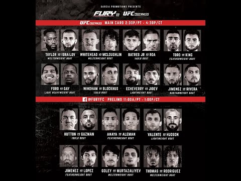 Fury FC 111   Houston, TX