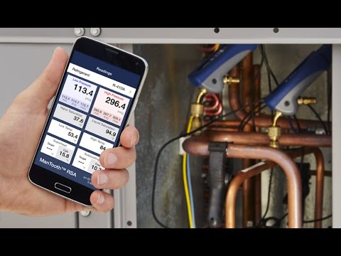 Yellow Jacket ManTooth Digital P/T Gauge - Dual Pressure Wireless Digital P/T Gauge