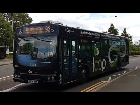 Now Withdrawn: Route 94 | NK54NVW/5223 - Go North East: Scania L94UB/Wright Solar