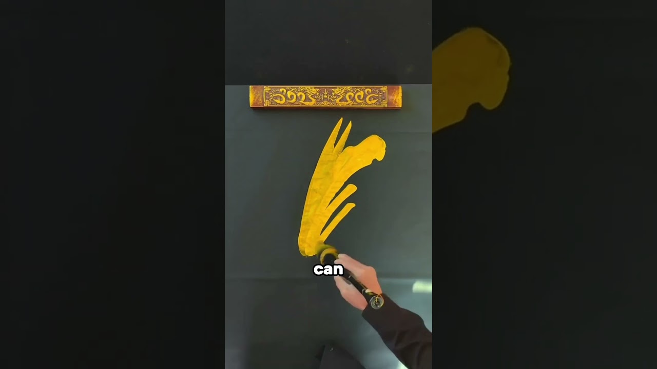 Beautiful Chinese calligraphy 💛