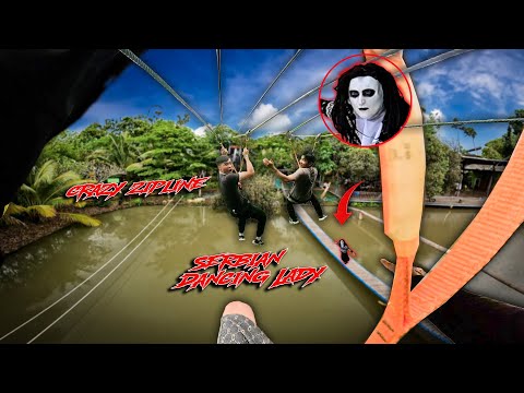 "POV Horror 😱 We Tried a Safe Zipline… Until the Serbian Dancing Lady Followed Us!"
