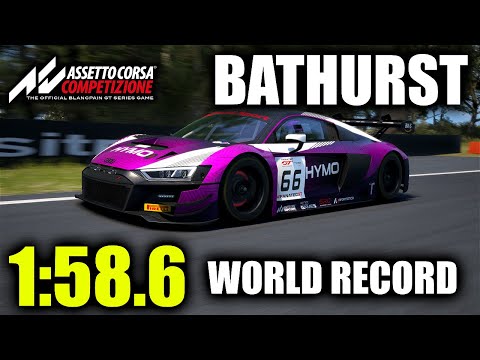 ACC AUDI EVO 2 WORLD RECORD LAP | MOUNT PANORAMA | 1:58.672
