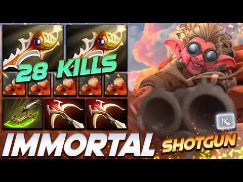 Snapfire 28 Frags Shotgun - Dota 2 Pro Gameplay [Watch & Learn]