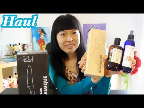 [Haul] Mes achats Soin de peau Bio et ustensiles pour Cuisine Healthy : huile de jojoba, céramique Video