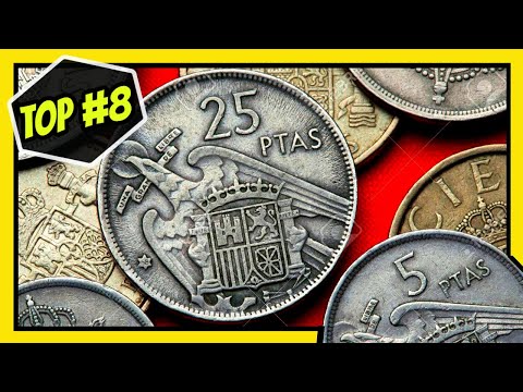🚩 TOP 8: Most Valuable Spanish Coins (1939-1975) | Pesetas The World of Coins