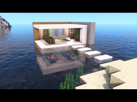Fedo - How To Build an Underwater Modern House | Minecraft Tutorial