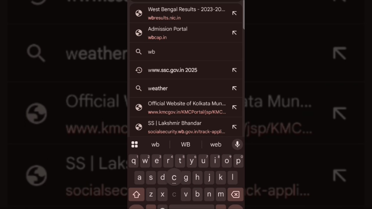 Centralised Admission Portal WB college Admission 2025 online Apply : How to apply : WBCAP 2025 STEP