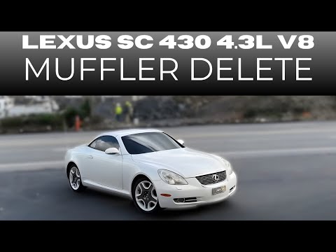 2006 Lexus SC 430 4.3L V8 w/ Muffler Delete!