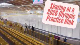 Skating at an Olympic Practice Site in Varese Italy