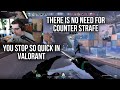 SHROUD Explains Why You Should Not Counter Strafe In Valorant