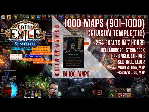 MAPS 901-1000 [TAKE TEN] of Hunting the Apothecary - Preparation & (Personal) Results (36ex/hour)