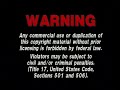 Macrovision Quality Protection FBI Warning LaserPacific Media Corporation 2000