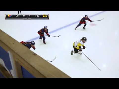 Försäsongsmatch (#1) mot Flemingsbergs IK team 06, DIF hockey team 06