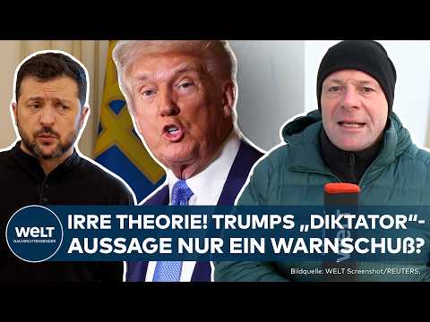 Video Thumbnail: UKRAINE-KRIEG: Irre Theorie zu Trump - Selenskyj ein "Diktator"? Könnte nur ein Warnschuss sein