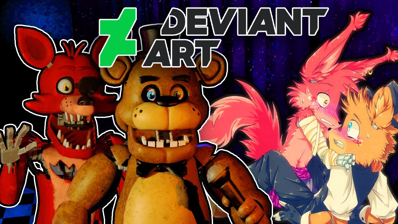 FREDDY FAZBEAR AND FOXY THE PIRATE GO ON DEVIANT ART