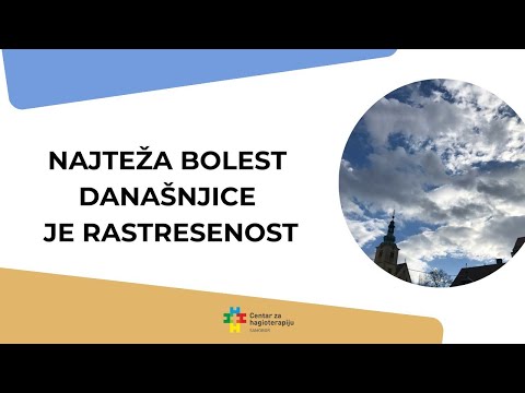 Najteža bolest današnjice je rastresenost