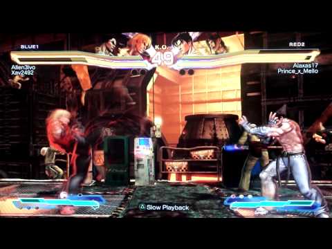 Street Fighter X Tekken K00pa & SquallNoctis Vs Alexander & Prince Mello