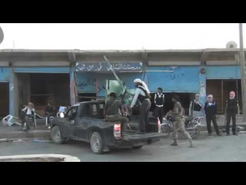 استهداف  قوات النظام في اللواء 93 من قبل كتائب معاوية في محافظة الرقة