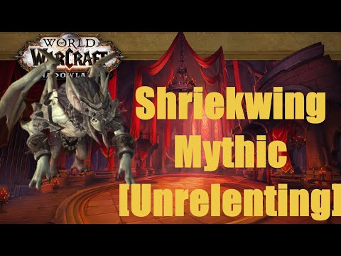 Shriekwing Mythic | Retribution Paladin PoV | WoW SL Mythic Castle Nathria | [Unrelenting]