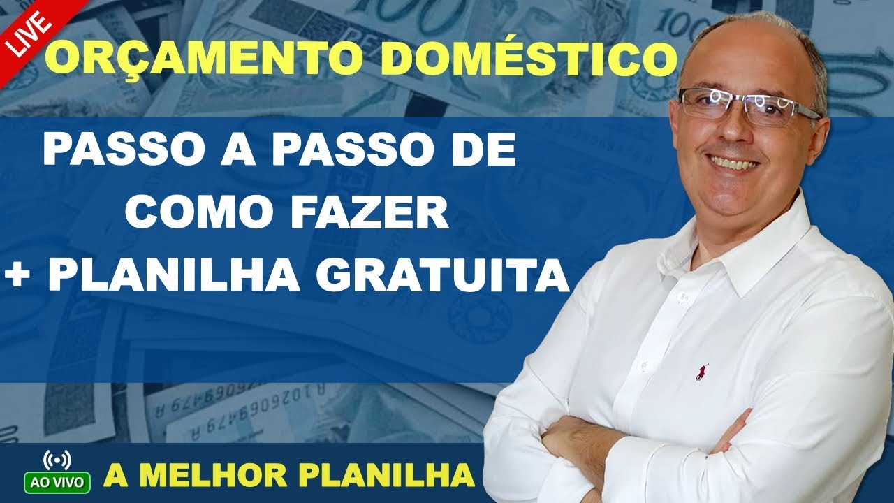 A MELHOR PLANILHA DE ORÇAMENTO DOMÉSTICO + AULA DE COMO FAZER - TUDO GRATUITO.