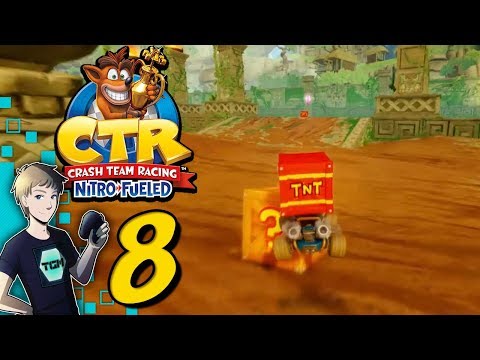 Crash Team Racing Nitro Fueled Walkthrough - Part 8: Kratos, God of Crates