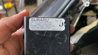 Subaru Impreza TPMS Sensor Guide for 2019-2025 Models Go-Parts