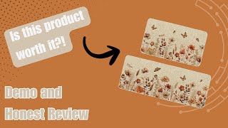 Fall Thanksgiving Harvest Floral Kitchen Mats Set of 2, Autumn Grateful Kitchen Rugs