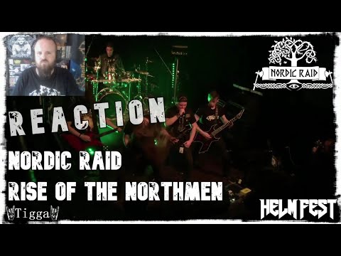 NORDIC RAID - Rise Of The Northmen (Live) | Reaction | Helmfest