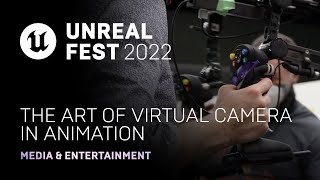 uhmm at how to put highlight on each text like "custom properties, smoothing, etc" ? - The Art of Virtual Camera in Animation | Unreal Fest 2022