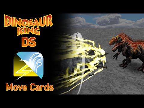 Dinosaur King DS: All FUSION Move Cards!