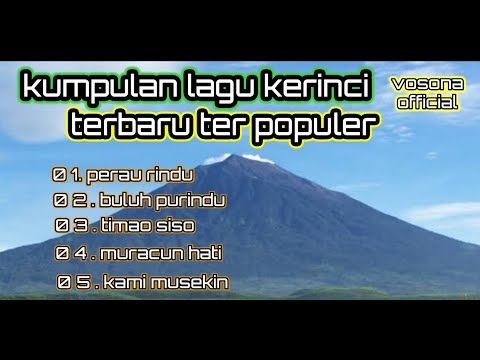 kumpulan lagu kerinci terbaru ter populer