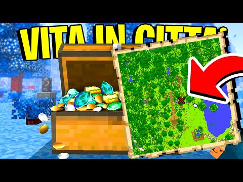 HO TROVATO IL TESORO NEL NUOVO MONDO - VITA IN CITTÀ 2 - MINECRAFT Ep 95