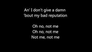 Bad Reputation - Joan Jett / with lyrics