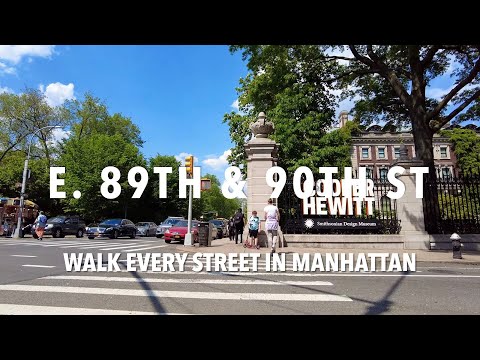 Walking Manhattan | East 89th & 90th Streets | Upper East Side