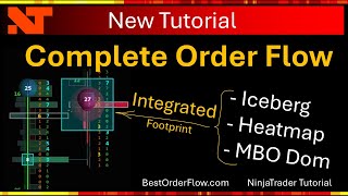 Complete Orderflow Tutorial Heatmap Footprint Iceberg NinjaTrader Live ttps://bestorderflow.com