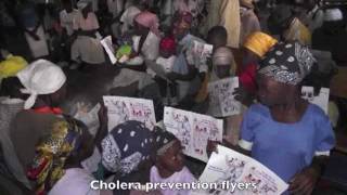 preview picture of video 'June 7, 2011 Haiti Relief Fund Expedition Crew Doing Cholera Prevention in Taifet, Riviere Froide'
