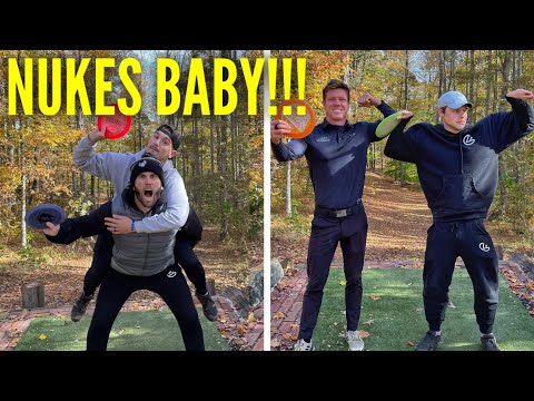 We Only Throw Nukes at the Hardest Course | Brodie & Hunter vs. Ezra & Trevor