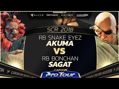 RB Snake Eyez Akuma vs RB Bonchan Sagat Karin     CPT 2018