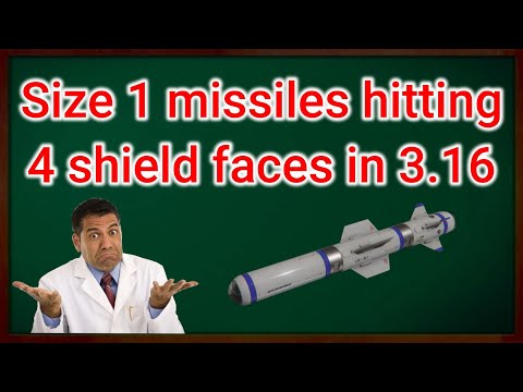 3.16 Missiles hitting all 4 shield faces of bigger ships now