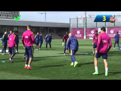 FUNNY - Three Complete Rounds FC Barcelona With a Prize At The End